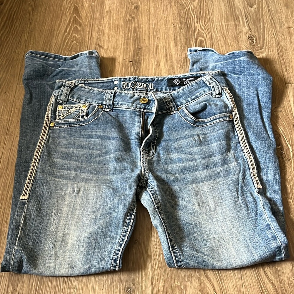 Rock&Roll Jeans, Boyfriend, Size 27x30